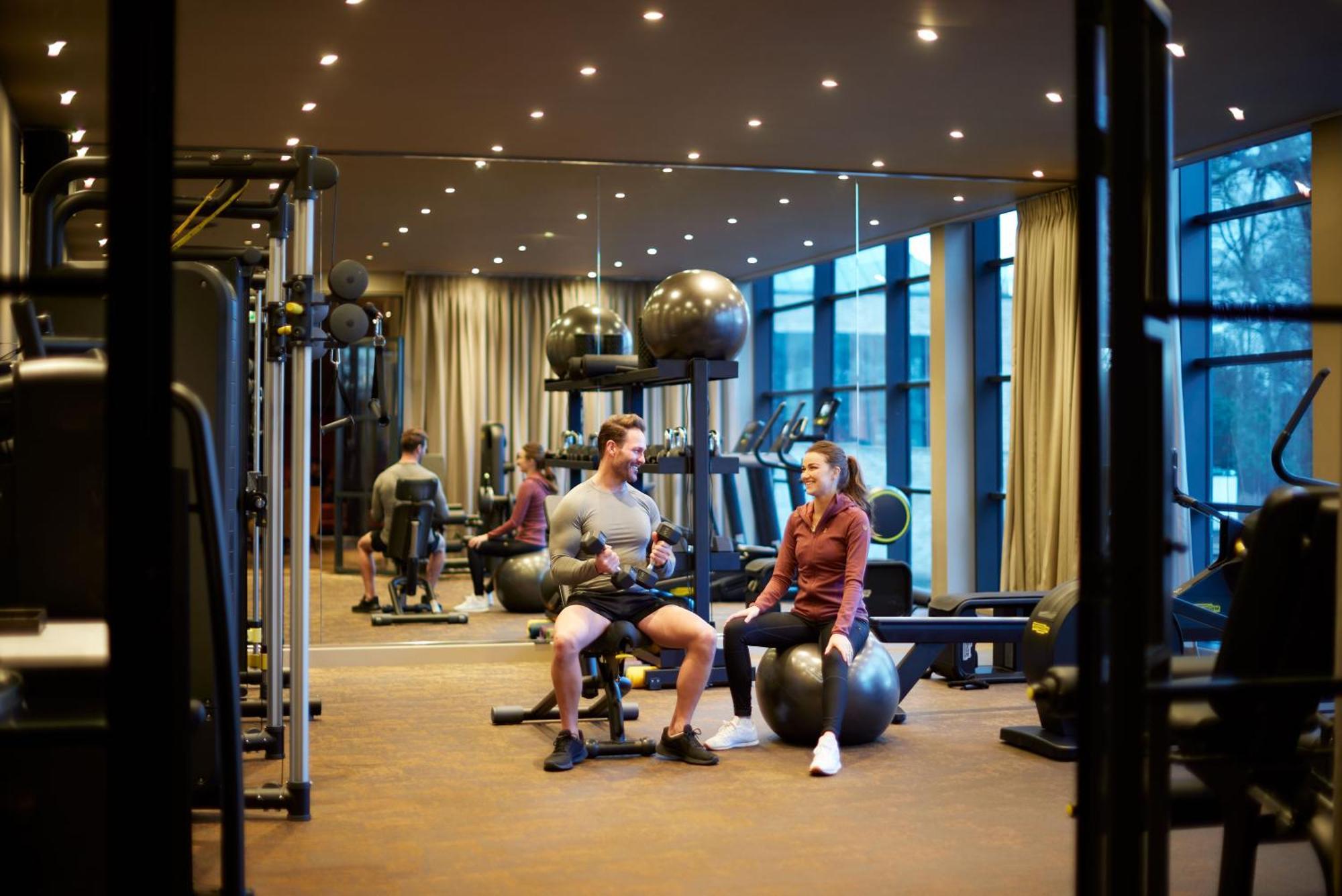 SCHLOSS Roxburghe Hotel Exterior foto The gym at the hotel